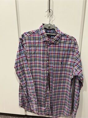 Ralph Lauren Multicolor Plaid Button-Down Shirt